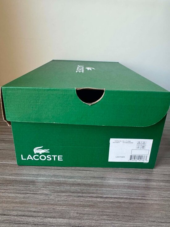 Lacoste Men\'s Tatalya Slip On Loafers size 12 in Navy Leather main image 12